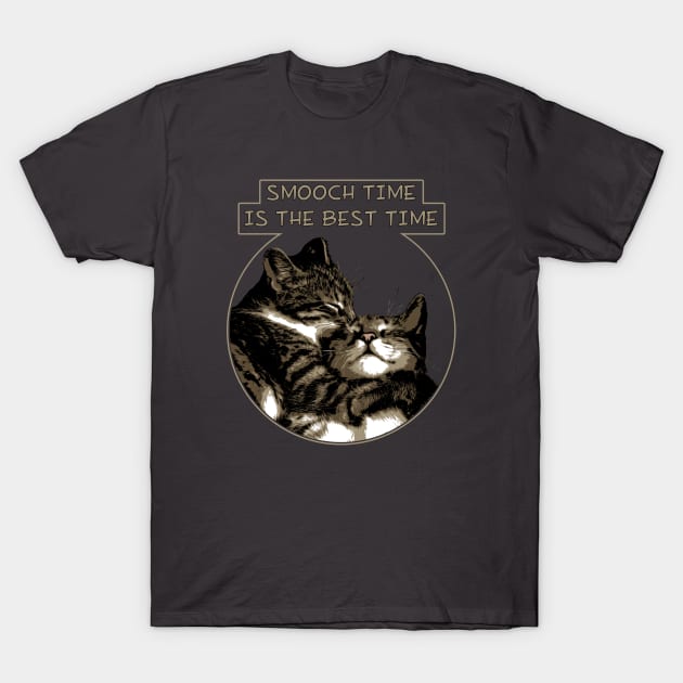 Smooch Time Is The Best Time T-Shirt by Ultra Silvafine